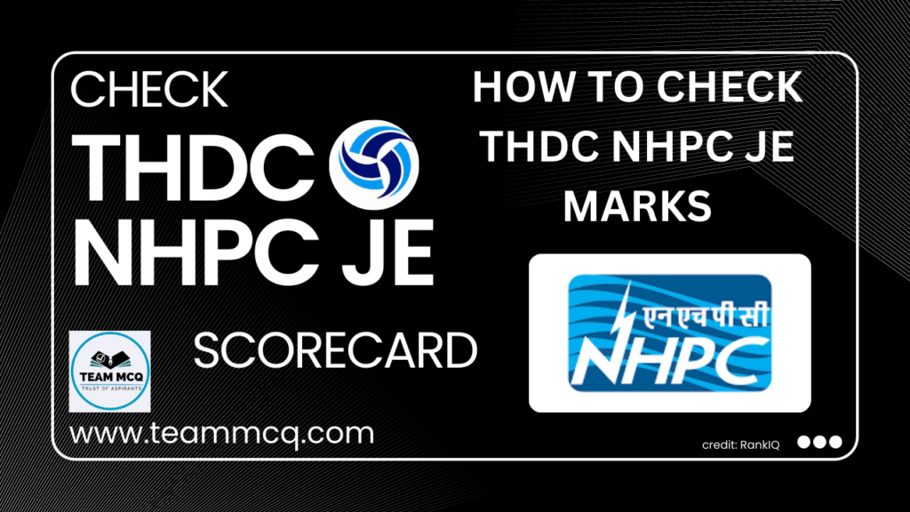 THDC NHPC RANKIQ URL