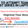 How to Attempt TeamMCQ Test Series in laptop