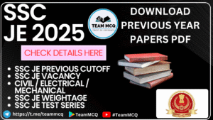 Read more about the article SSC JE Vacancies 2025, Check Post Wise Vacancy List & Previous year papers
